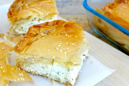 Traditional Tiropita – Greek Cheese Pie