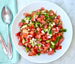Spanish Tomato Salad Pipirrana