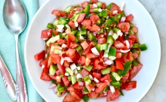 Spanish Tomato Salad Pipirrana