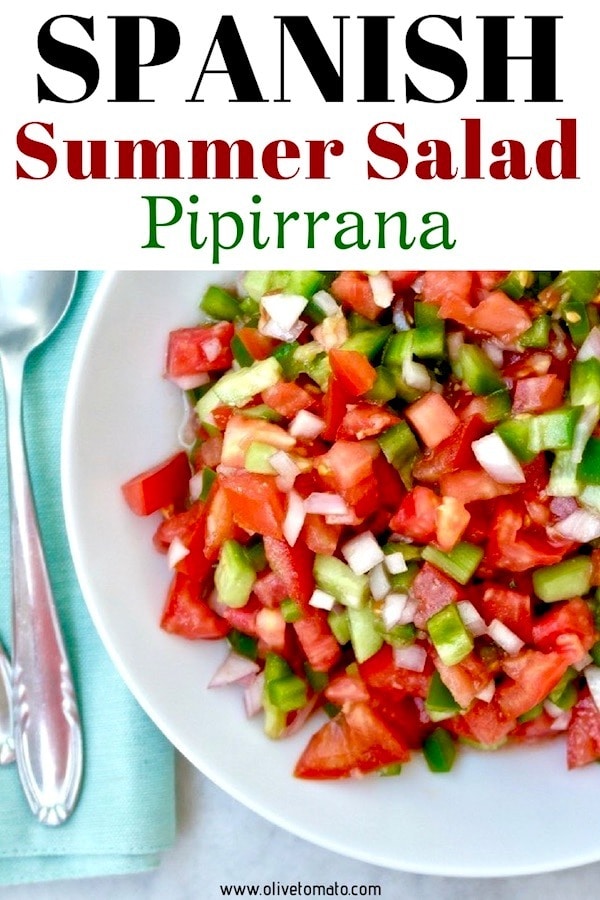 Spanish Summer Salad Pipirrana