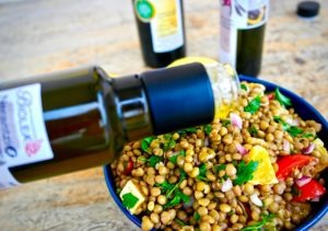 Greek Mediterranean Lentil Salad