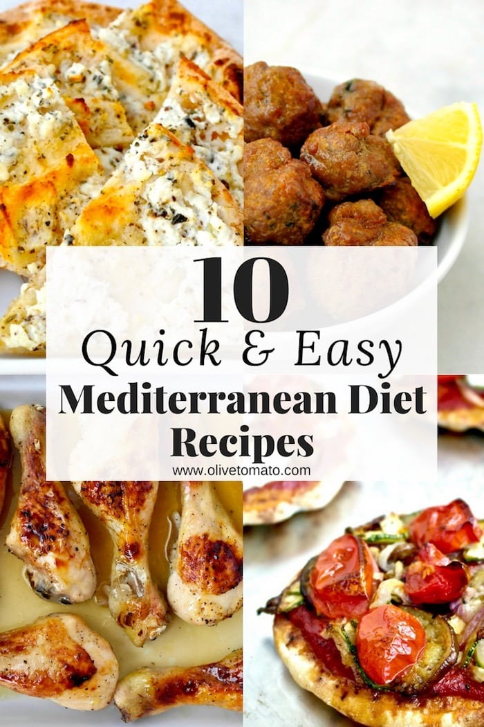 10 easy Mediterranean diet recipes