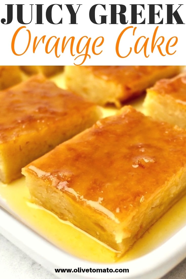 Juicy Greek Orange Cake