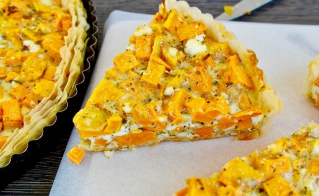 sweet potato tart