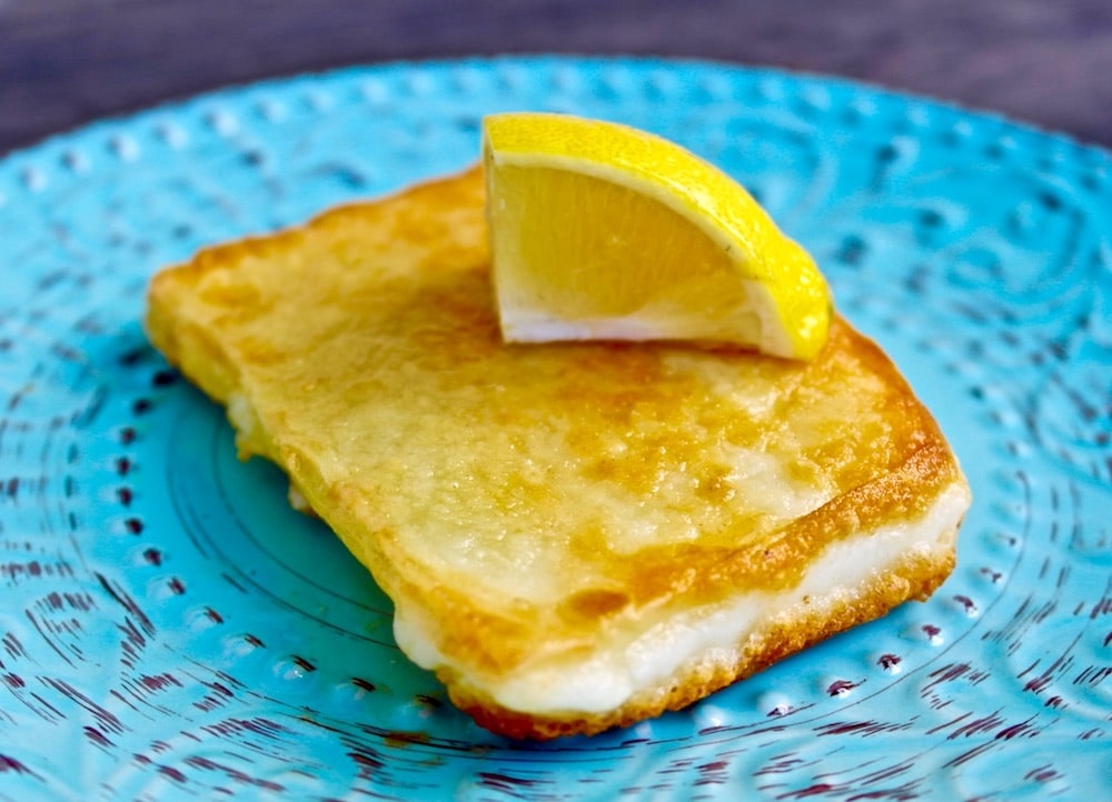 Saganaki - Authentic Greek Pan-Seared Cheese