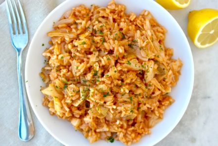 Greek cabbage with rice #cabbage