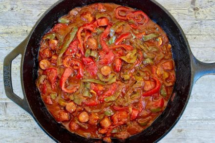Sausage and Pepper skillet
