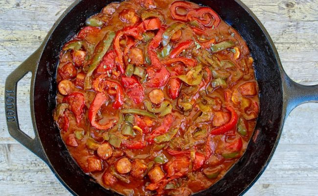 Sausage and Pepper skillet