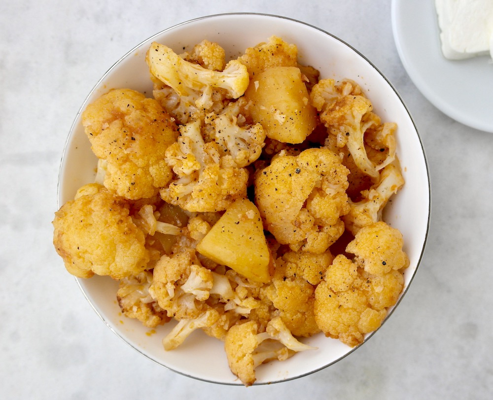 Greek braised cauliflower