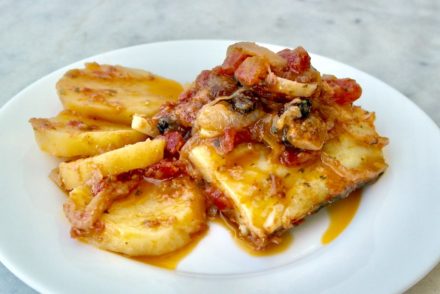 Greek Roasted Cod