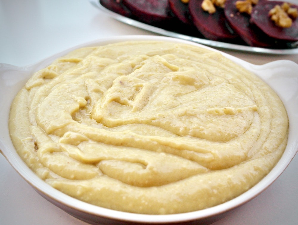 Greek garlic dip, skordalia