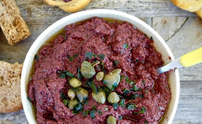 Black olive tapenade