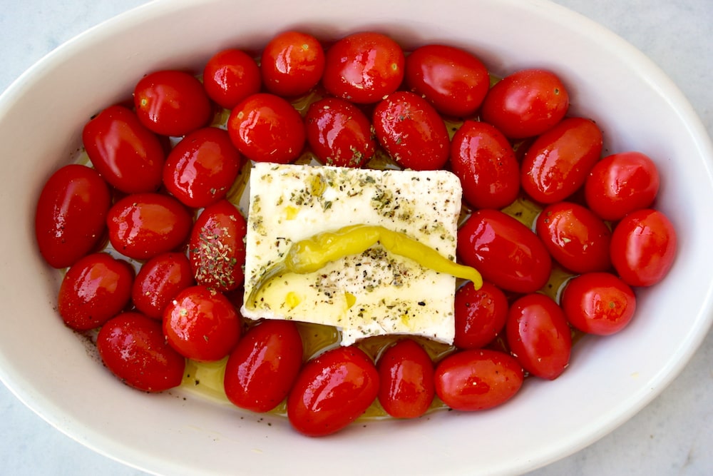 Baked Feta and Tomato