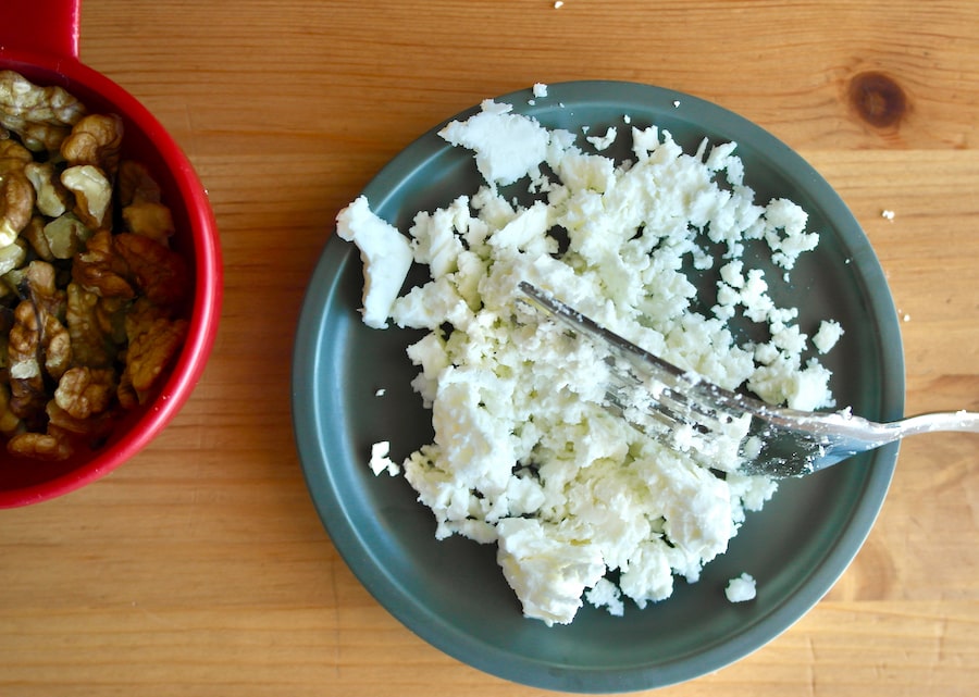 Crumbled feta