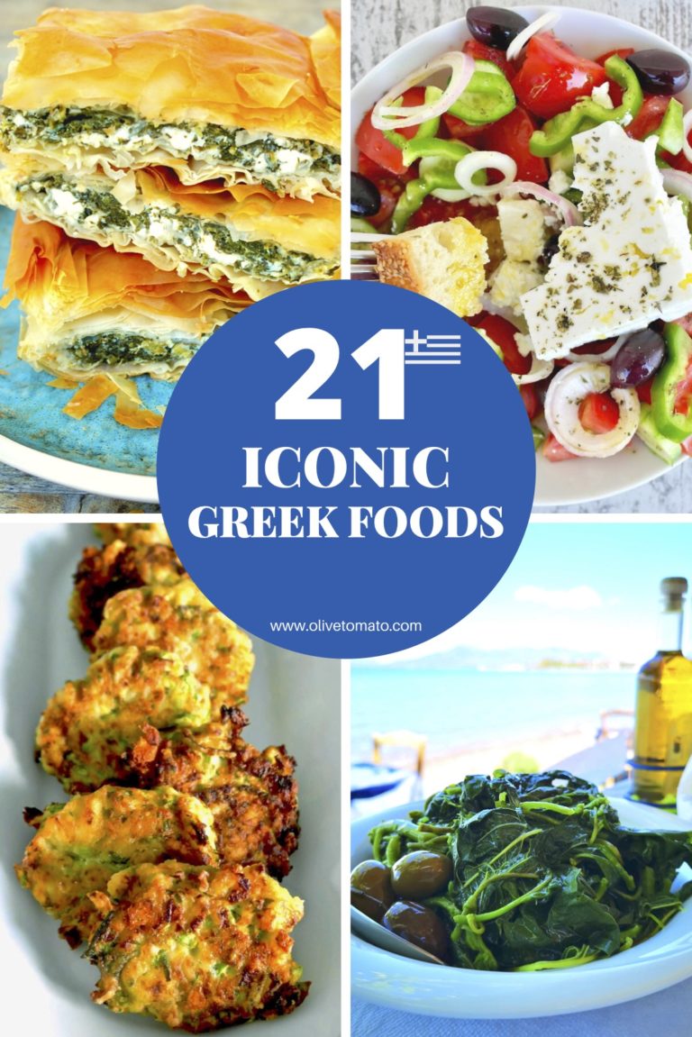 21 Iconic Greek Foods Everyone Should Try Olive Tomato