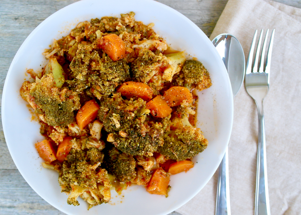 Greek Braised Broccoli with Garlic and Tomato