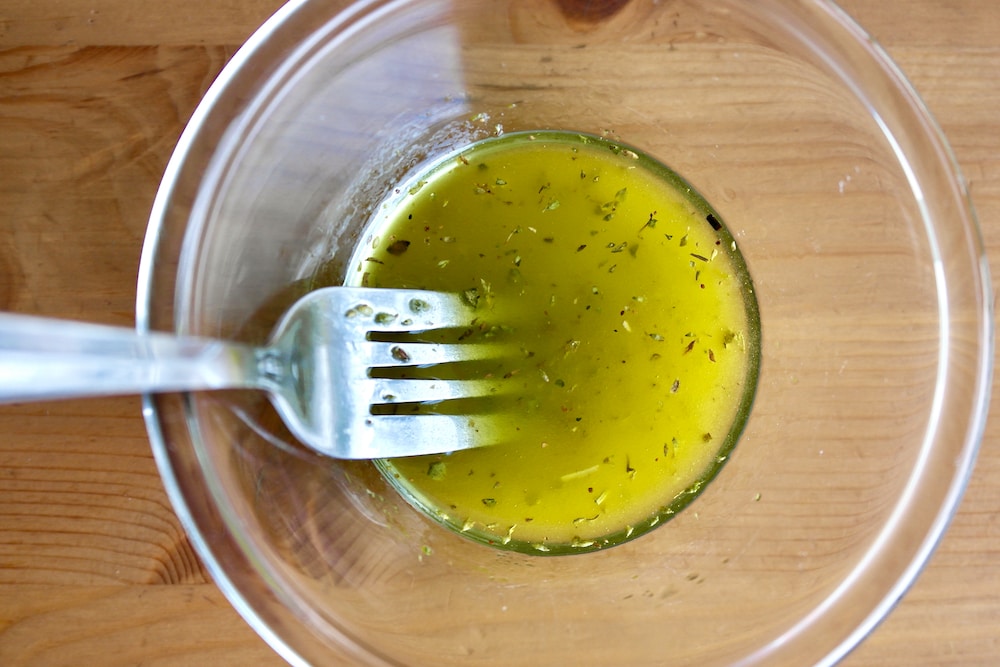 Ladolemono, Greek dressing with olive oil and lemon