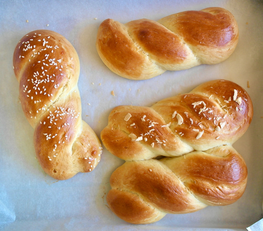 Tsoureki Greek Sweet Easter Bread