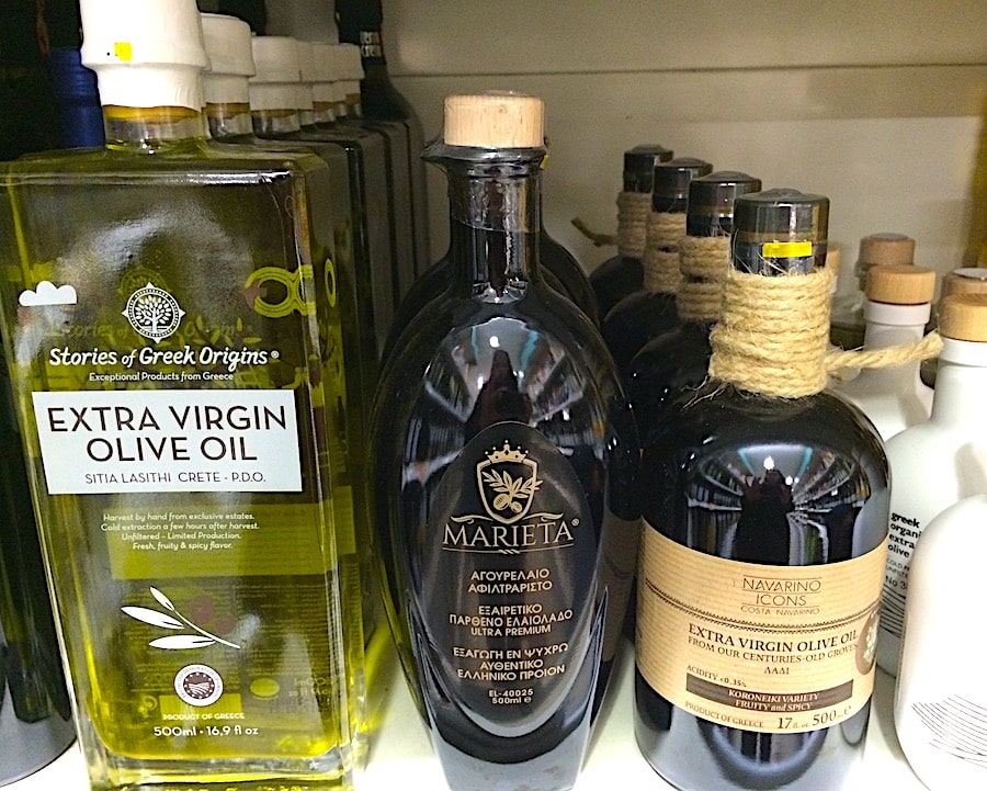 Greek olive oil