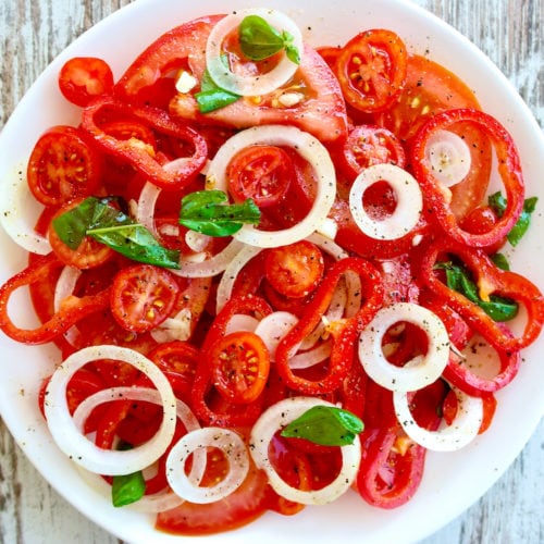 5-Ingredient Mediterranean Salad