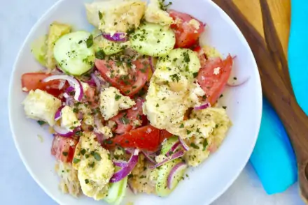 Panzanella Tuscan tomato and bread salad