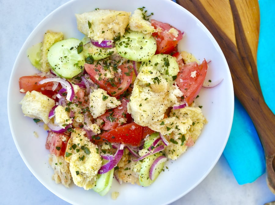 Panzanella Tuscan Tomato and bread salad