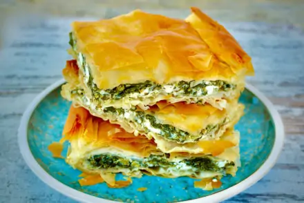 Spanakopita Greek spinach pie