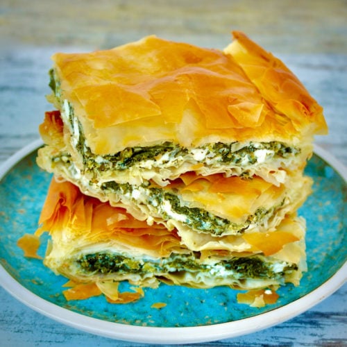 Spanakopita Greek spinach pie