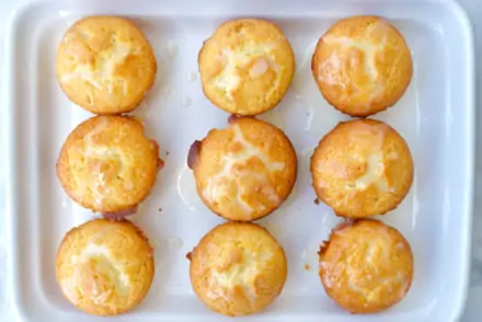 Greek Lemon Olive Oil Cupcakes made with Greek Yogurt