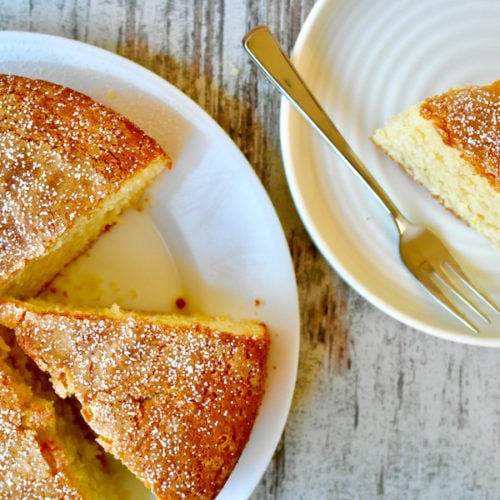 AUTHENTIC LEMON OLIVE OIL CAKE