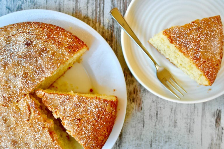 Authentic Lemon Olive Oil Cake