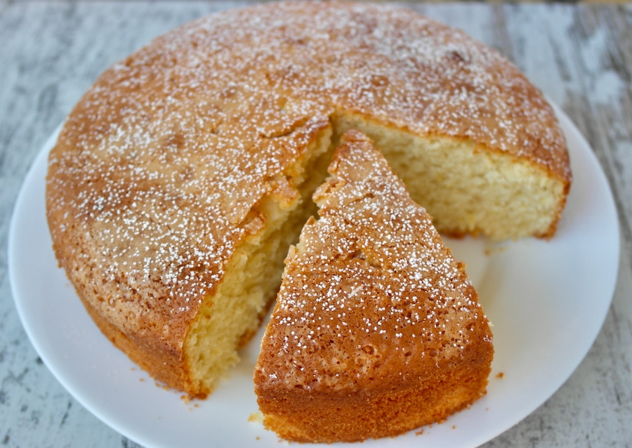 Authentic Lemon Olive Oil Cake