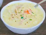 Authentic Avgolemono soup