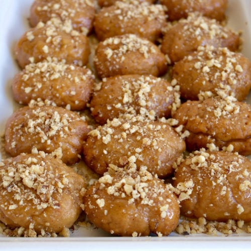 Greek Christmas Honey Cookies-Melomakarona Recipe
