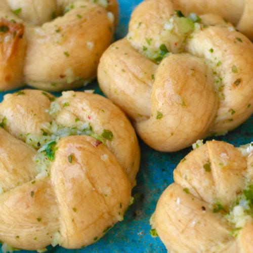 Homemade Parmesan Garlic Knots