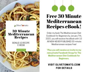 Gift Time: Free 30 Minute Mediterranean Recipes eBook!