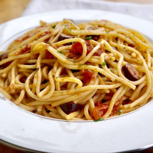 spaghetti alla puttanesca