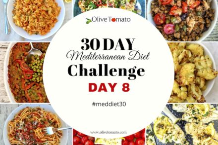 The 30 Day Mediterranean Diet Challenge is here! Join Elena Paravantes RD, The Mediterranean Diet Expert and Author for 30 Days of Challenges, tips and 30 Anti-inflammatory, Immune-Supporting, Mood Boosting Mediterranean Diet dinners!