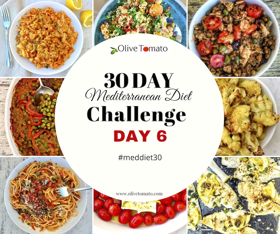 30 Day Mediterranean Diet Challenge!!