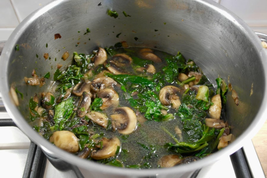 Creamy Greek Mushroom Soup