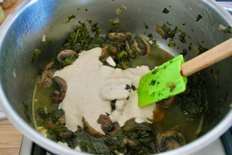 Greek Mushroom Soup Without Cream