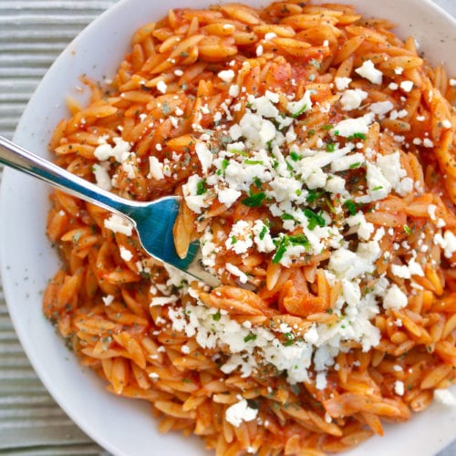 Orzo recipe