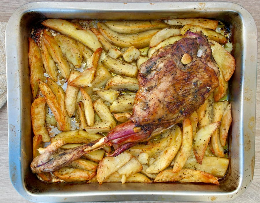 Authentic Greek Roast Lamb 1