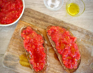 Pan Con Tomate Recipe-Spanish Breakfast Toast