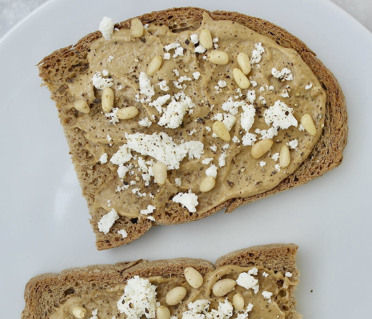 Tahini Feta Toast