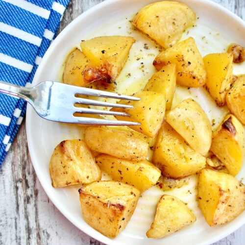 Greek lemon Potatoes