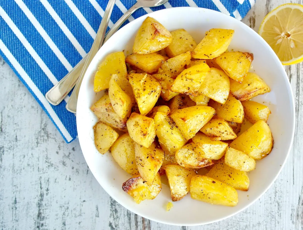 Greek lemon Potatoes 2