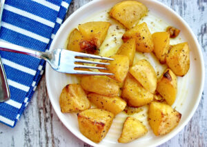 Authentic Greek Lemon Potatoes