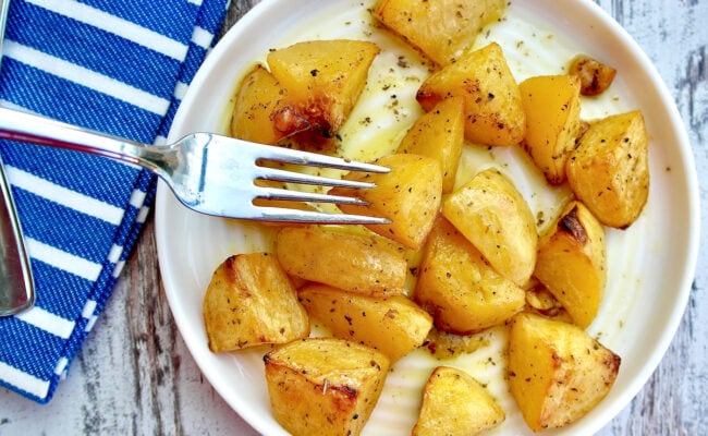 greek lemon potatoes