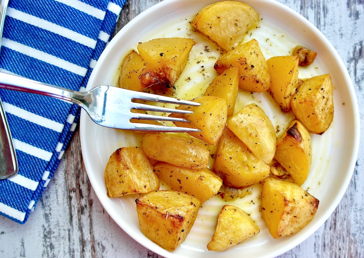 greek lemon potatoes